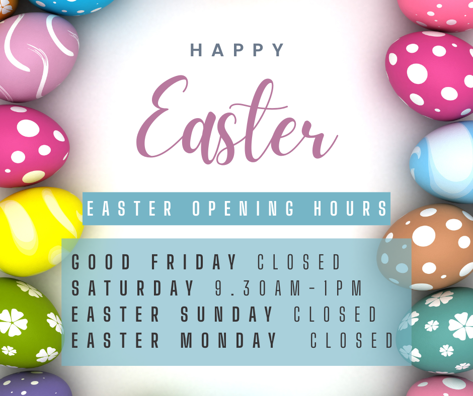 Easter opening hours